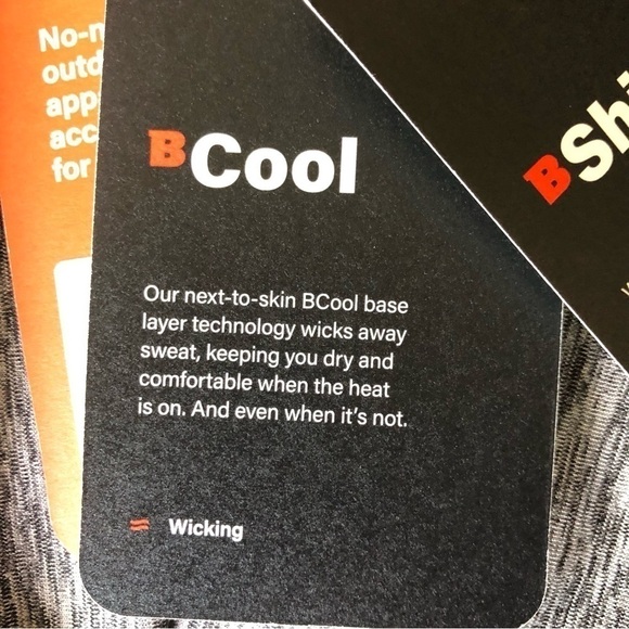 Bass Outdoor Base Layer Short Sleeve T-shirt Gray Size XS - Picture 6 of 8